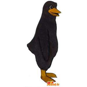 Svart pingvin maskot - Plysj størrelser - MASFR007493 - Penguin Mascot