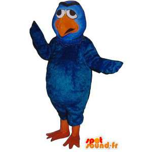 Bluebird e mascote de laranja - MASFR007494 - aves mascote