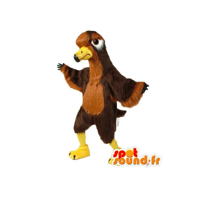Mascot bicolor καφέ vautour - MASFR007496 - μασκότ πουλιών