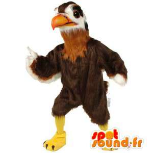 Tricolor gier mascotte - MASFR007497 - Mascot vogels
