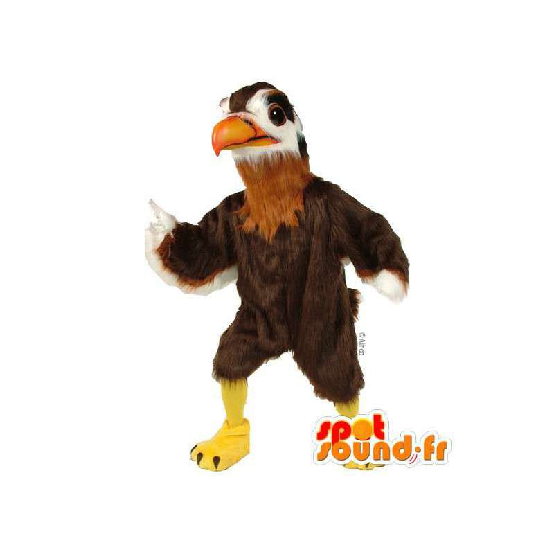 Tricolor gier mascotte - MASFR007497 - Mascot vogels