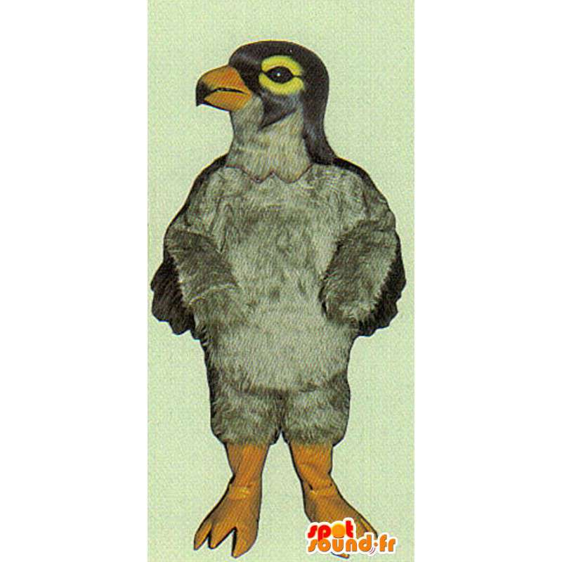 Mascotte uccello grigio, gigante - peluche tutti i formati - MASFR007499 - Mascotte degli uccelli