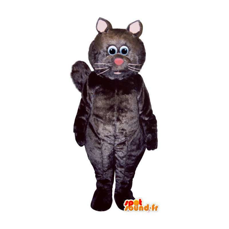 Stor svart kattunge Costume - Kattemaskoter - MASFR007526 - SpotSound.fr