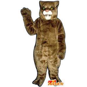 Bege traje leoa - tamanhos de pelúcia - MASFR007537 - Mascotes leão