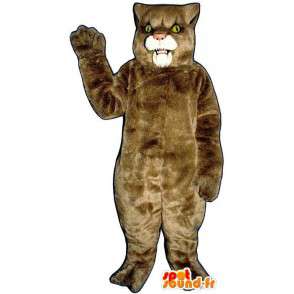 Lioness beige suit - Plush all sizes - MASFR007537 - Lion mascots