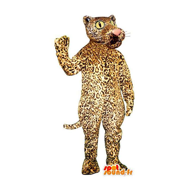 Leopard maskot. Jaguar Costume - MASFR007547 - Tiger Maskoter