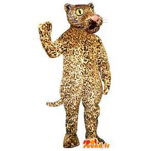 Leopard maskot. Jaguar Costume - MASFR007547 - Tiger Maskoter