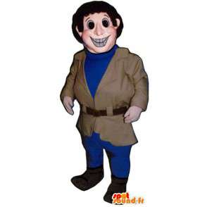 Mascotte d'homme en blouson - MASFR007554 - Mascottes Homme