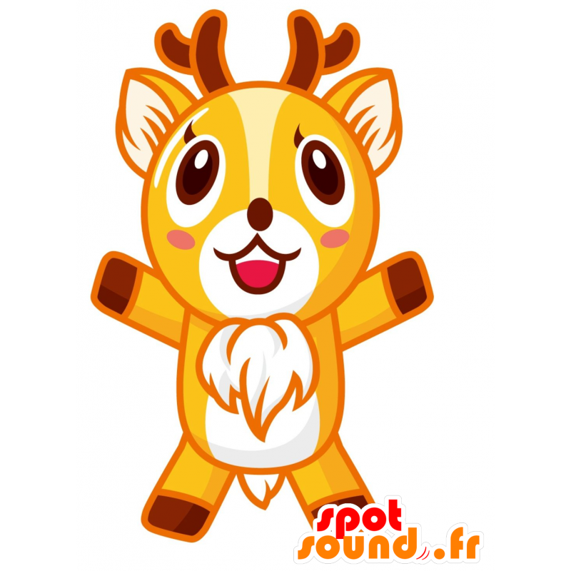 Reindeer Mascot momentum. Deer Mascot - MASFR030084 - 2D / 3D Mascottes Reindeer Mascot momentum. Deer Mascot - MASFR030084 - 2D / 3D Mascottes