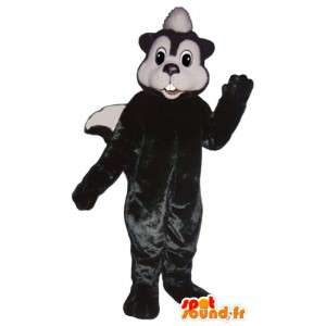 Mascot zorrillo blanco y negro - MASFR007573 - Animales del bosque