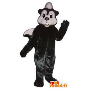 Mascot zorrillo blanco y negro - MASFR007573 - Animales del bosque