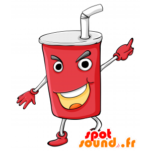Cup mascot. drink mascot - MASFR030173 - 2D / 3D mascots