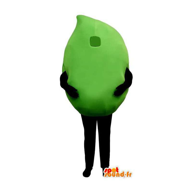 Mascotte de petit pois, de chou de Bruxelles - MASFR007579 - Mascotte de légumes