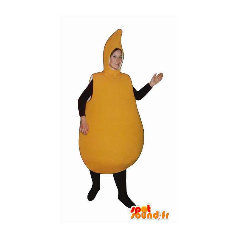 Mascot shaped like a giant pear - MASFR007582 - Fruit mascot