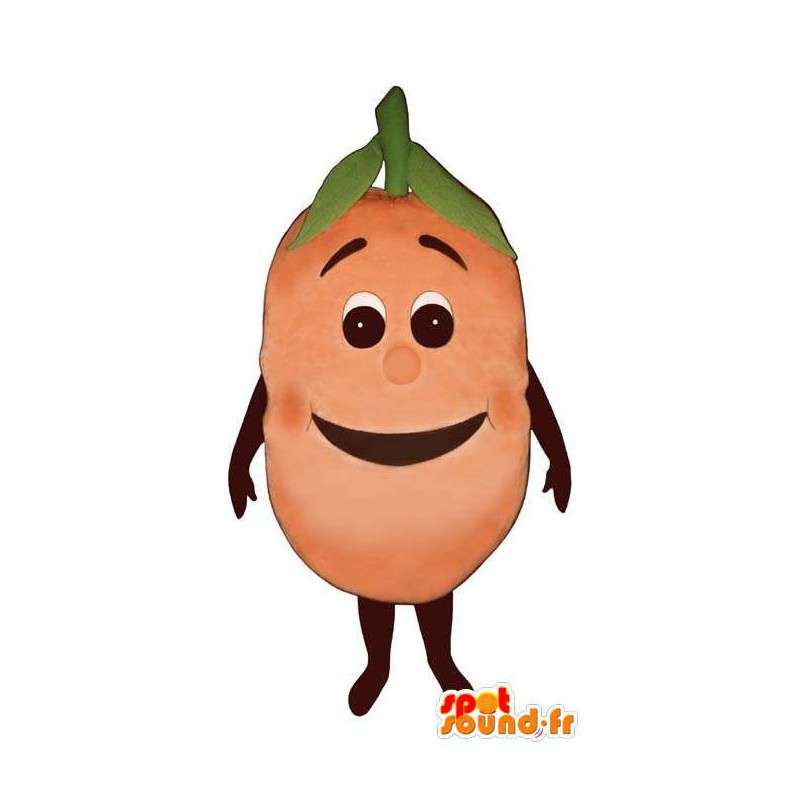 Mascot fresa gigante. Fresa Traje - MASFR007583 - Mascota de la fruta