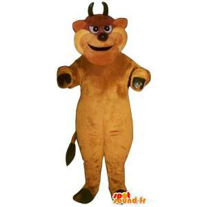 Bull maskot, geit brun - MASFR007585 - Mascot Bull