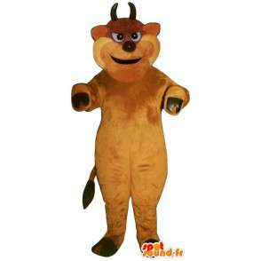 Bull maskot, geit brun - MASFR007585 - Mascot Bull