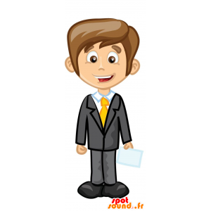 Mascot leraar. Child Mascot leraar - MASFR030248 - 2D / 3D Mascottes