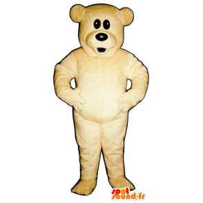 Bege mascote urso de pelúcia - MASFR007599 - mascote do urso