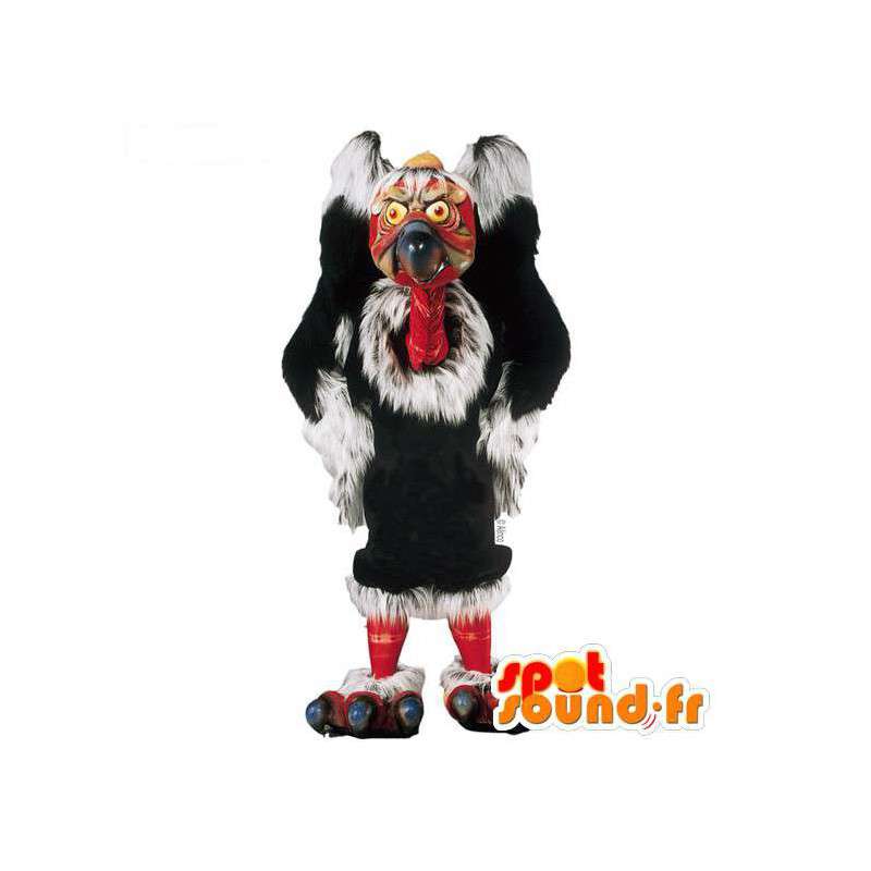 Mascot abutre impressionante - MASFR007601 - aves mascote