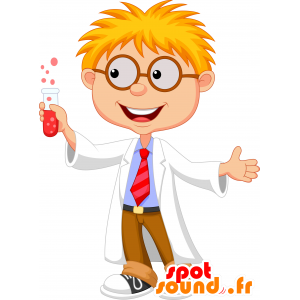 Boy mascot, school, smiling and friendly - MASFR030300 - 2D / 3D mascots