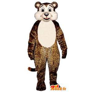 Maskotka pręgowany zwierzę. Tiger kostiumu - MASFR007608 - Maskotki Tiger