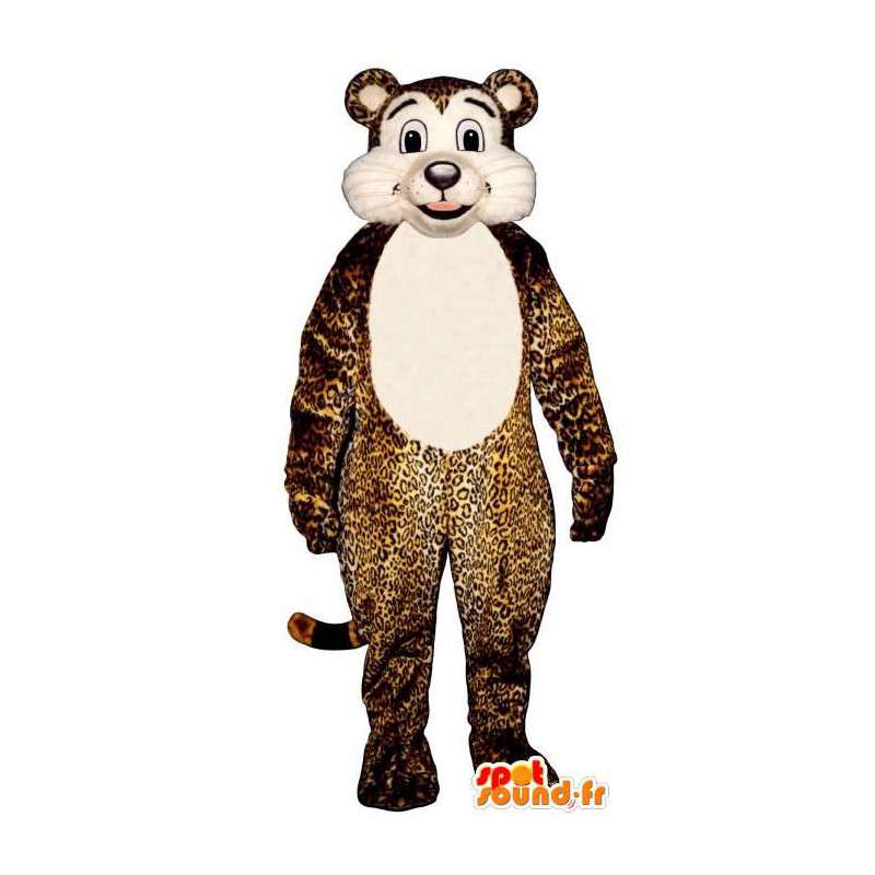 Mascotte d'animal tigré. Costume de tigre - MASFR007608 - Mascottes Tigre