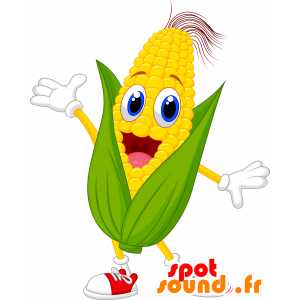 Mascot giant ear of corn - MASFR030327 - 2D / 3D mascots