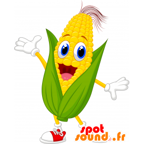 Mascot giant ear of corn - MASFR030327 - 2D / 3D mascots