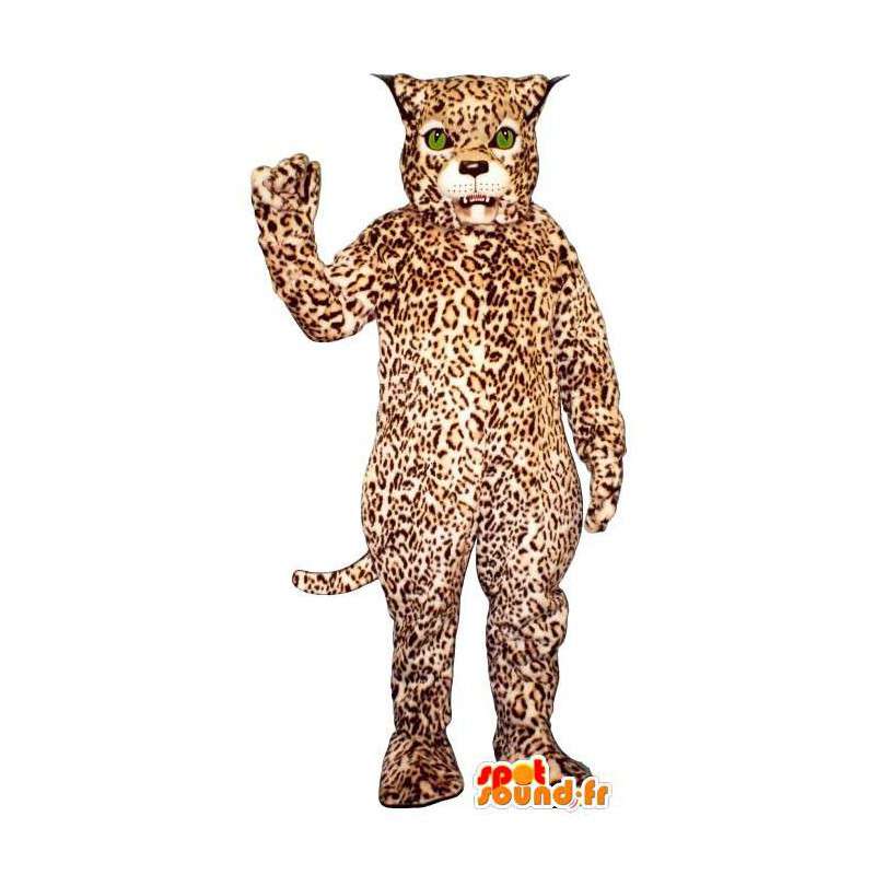 Leopard maskot. Jaguar Costume - MASFR007611 - Tiger Maskoter