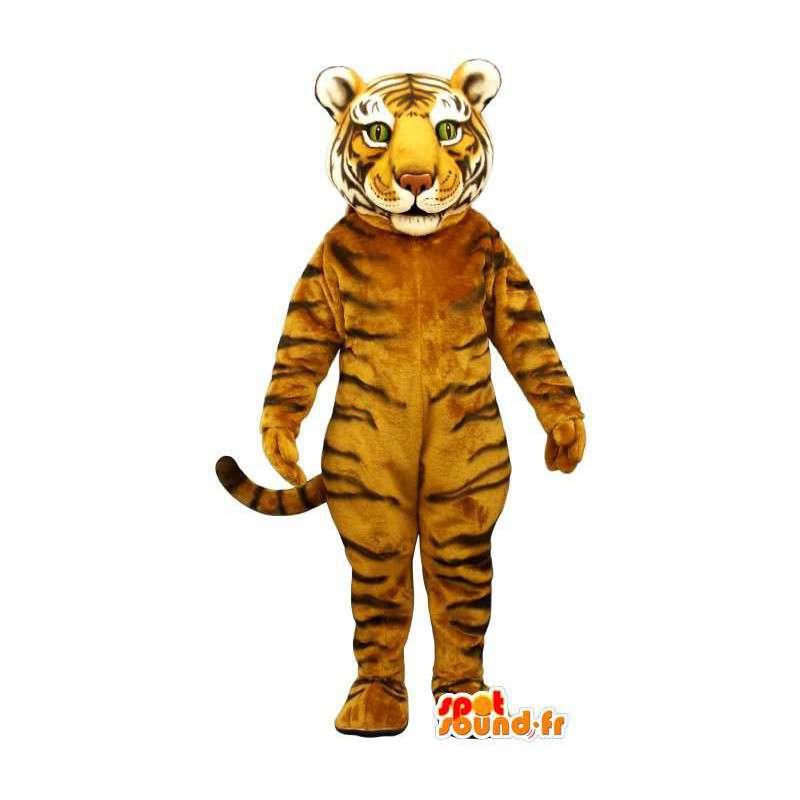 Mascotte de tigre très réaliste - MASFR007612 - Mascottes Tigre