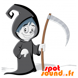 Skeleton mascot. Mascot soul reaper - MASFR030415 - 2D / 3D mascots