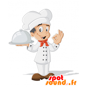 La mascota toque cocinero - MASFR030421 - Mascotte 2D / 3D