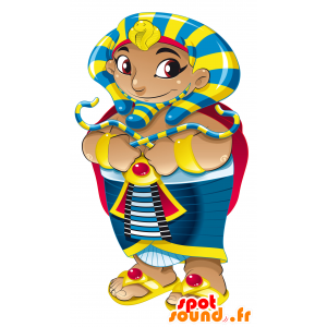 Mascotte Faraone. mascotte Egitto - MASFR030424 - Mascotte 2D / 3D