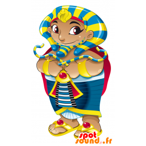 Farao maskot. Egypten maskot - Spotsound maskot kostume