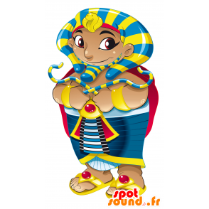 Farao mascotte. Mascot Egypte - MASFR030424 - 2D / 3D Mascottes