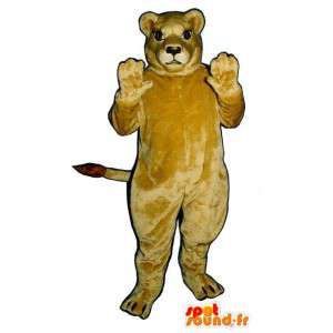Giant lion mascot - Plush all sizes - MASFR007631 - Lion mascots