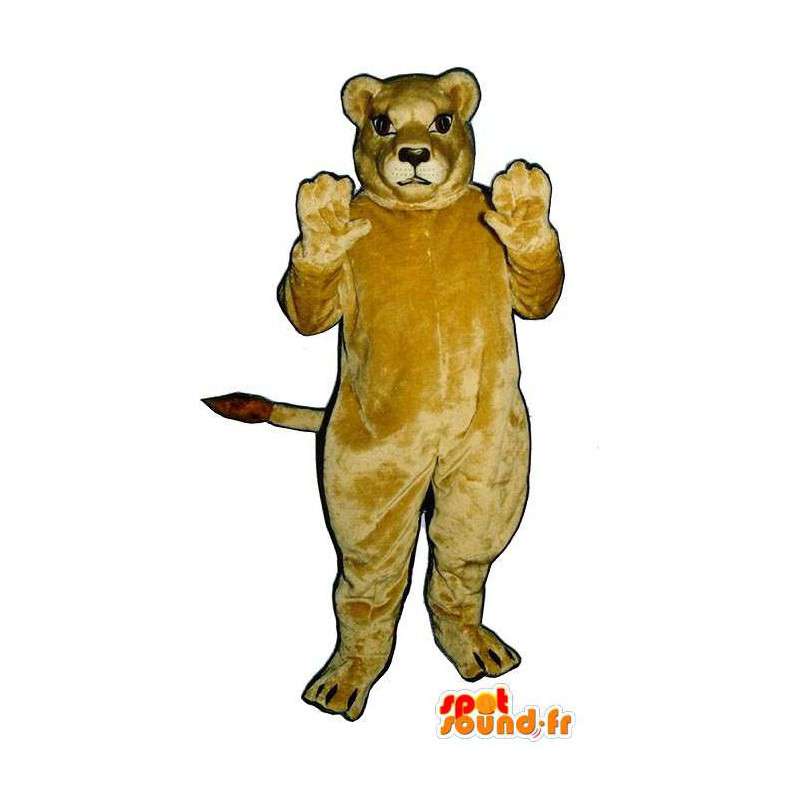 Mascot jättiläinen naarasleijona - Pehmo koot - MASFR007631 - Lion Maskotteja