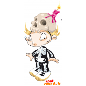 Maskot skelett. Maskot dödsgud - 2D / 3D maskotar - MASFR030446 - SpotSound.fr