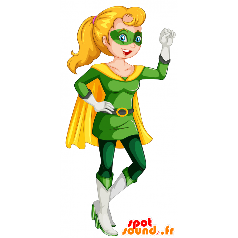 Mascot Wonder Woman - MASFR030467 - 2D / 3D mascots