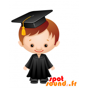 Graduado de la mascota con un toque - MASFR030476 - Mascotte 2D / 3D