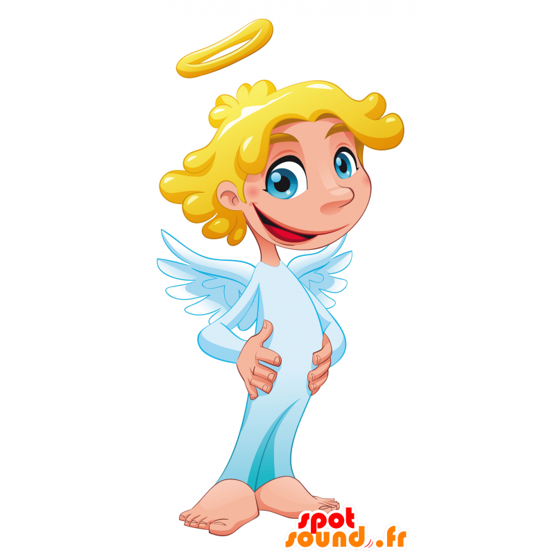 Angel Mascot heel schattig en vertederend - MASFR030502 - 2D / 3D Mascottes