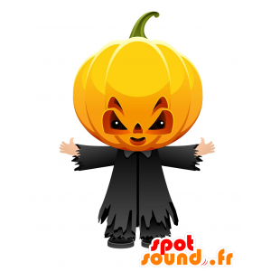 Mascot scary pumpkin, giant - MASFR030519 - 2D / 3D mascots