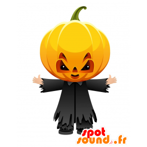 La mascota de calabaza de miedo, gigante - MASFR030519 - Mascotte 2D / 3D