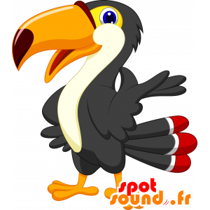 Mascotte de toucan, de perroquet, géant, très réaliste - MASFR030639 - Mascottes 2D/3D