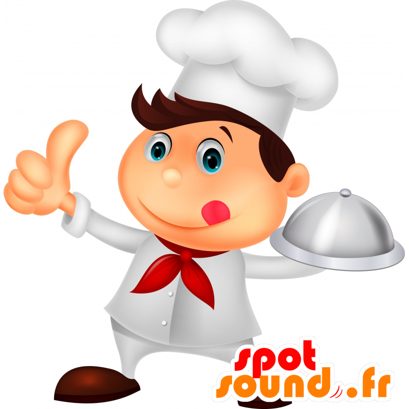 Chapeau Cook. Dessiné Chapeau Chef Cuisinier. Chapeau Chef