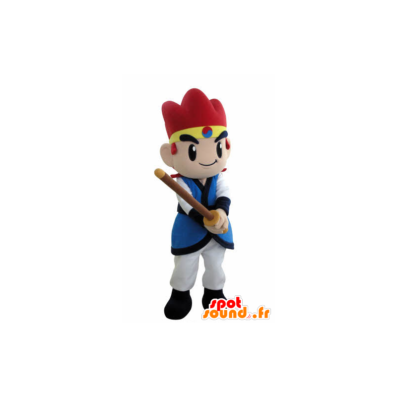 Mascot Samurai videospill karakter - MASFR031014 - kjendiser Maskoter