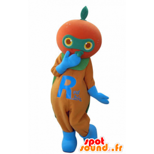 Tangerine mascotte, gigante arancione - MASFR031017 - Mascotte di frutta