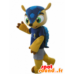 Mascot Fuleco Cup Armadillo mundialmente famoso 2014 - MASFR031026 - Celebridades Mascotes