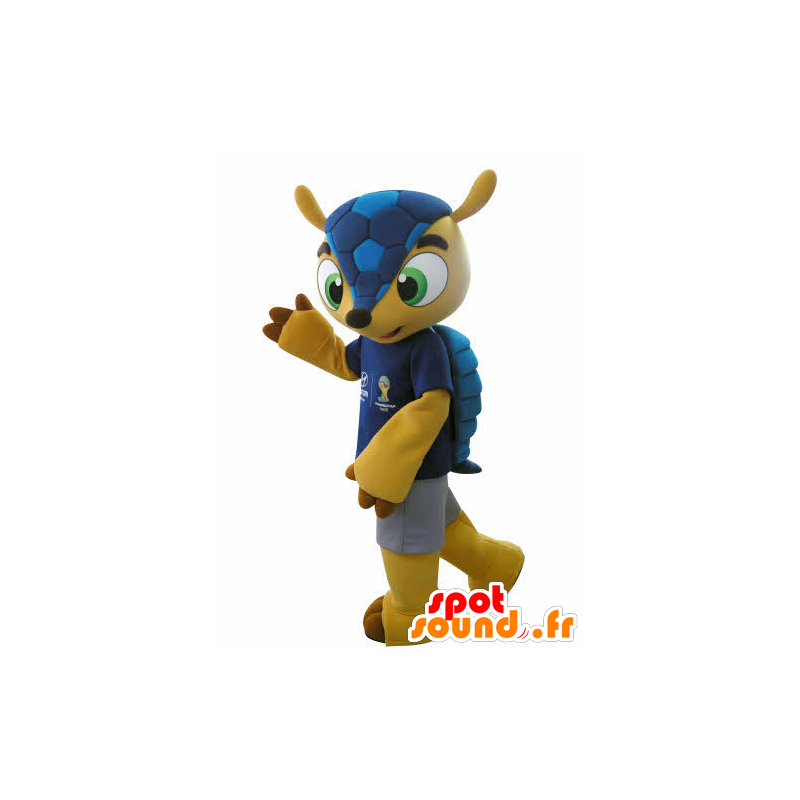 Fuleco mascot, famous Armadillo World Cup 2014 - MASFR031026 - Mascots famous characters